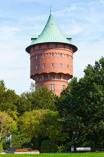 istock Water reservoir tower at Cuxhaven 2252682645