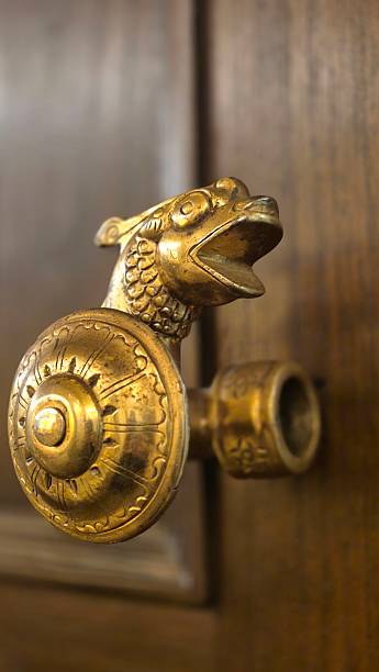 istock traditional asian door in temple 2252687559