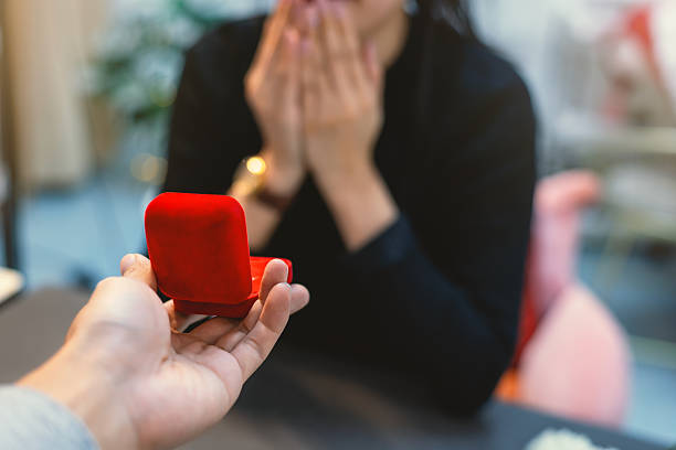istock First person view of man proposing with red ring box 2252690051