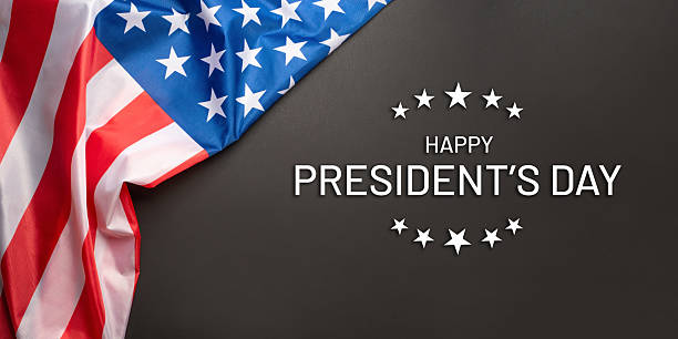 istock Black background with American flag. 2252695815