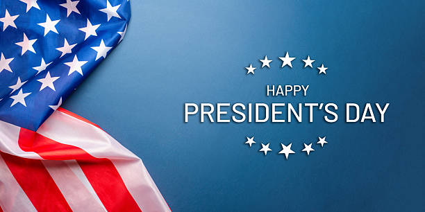 istock Black background with American flag. 2252695818