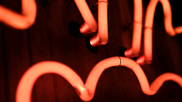 istock Glowing Neon Tubes Of Lighting Sign Elements 2252699825
