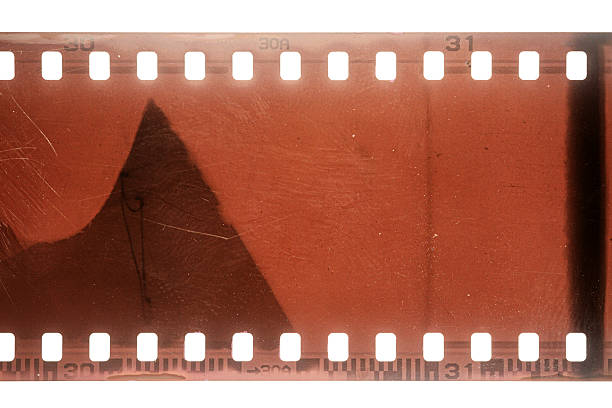 istock Dusty and grungy 35mm film texture or surface 2252701943