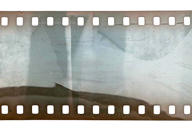 istock Dusty and grungy 35mm film texture or surface 2252702770