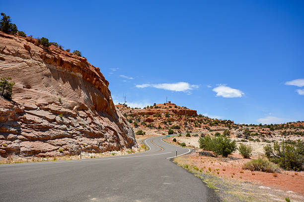 Scenic byway 12 near Boulder in Utah, USA