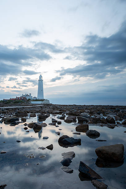 istock Pastel Tones at Sunrise over St Mary's Lighthouse, Whitley Bay 2252705660