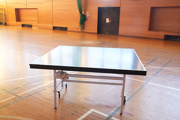 istock A ping pong table is in a gymnasium 2252706174