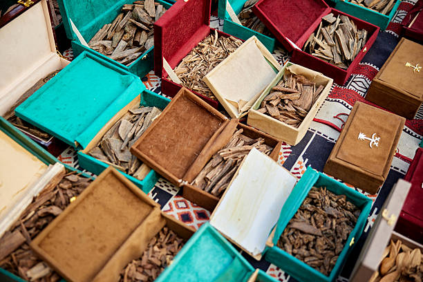 istock Market wares in boxes at Souk Al-Zal, Riyadh 2252716048