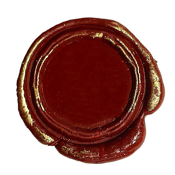 istock Wax Stamp and Vintage Paper Invitation Letter 2252723746