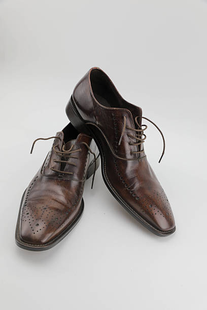 istock Timeless Brown Leather Dress Shoes 2252728537