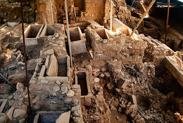 Minoan Palace of Knossos, Heraklion, Crete, Greece, Europe