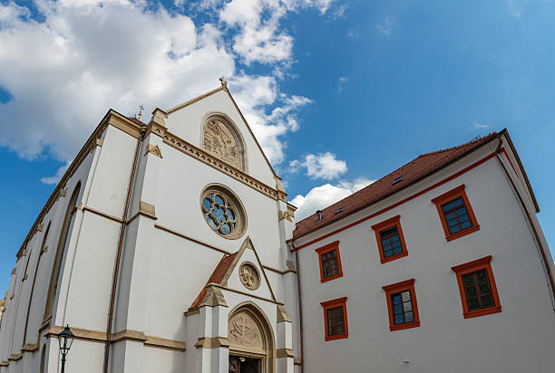 A picture of the Saint Francis Church in Zagreb.