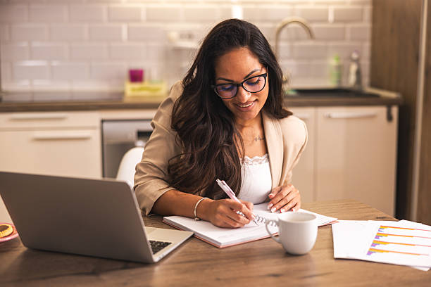 istock Young Woman Working At Home 2252739474
