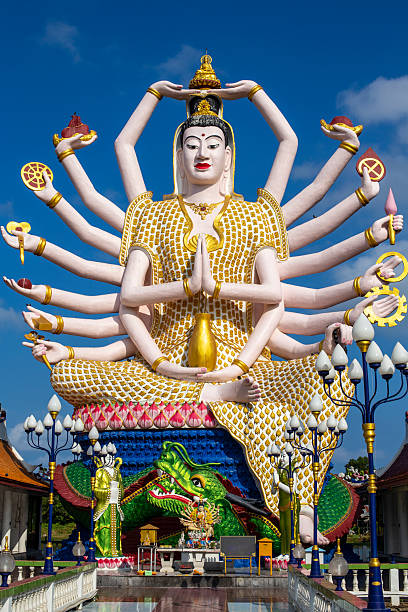 istock Big buddhist statue at Koh Samui island in Thailand 2252741157
