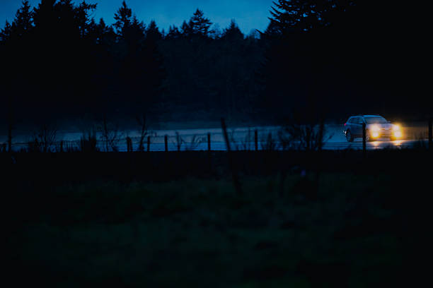 istock Cars on Rainy Dark Freeway 2252746681