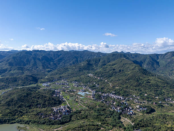 istock Panoramic View of Mountainous Village 2252756001