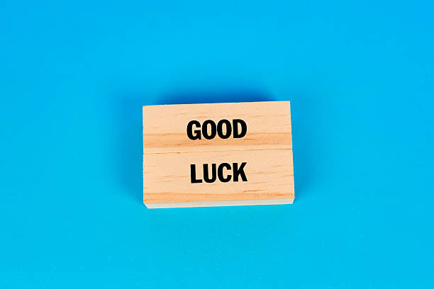 istock A good luck message concept presented in a clean layout to symbolize encouragement, positivity, support and hopeful intentions. 2252761056