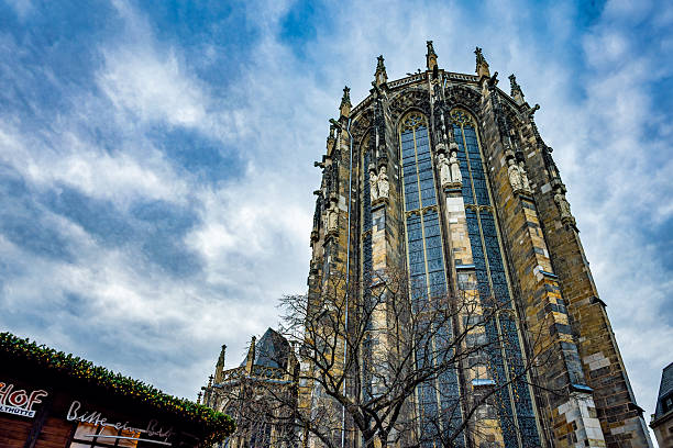 View of the Aachen Cathedral, Germany
