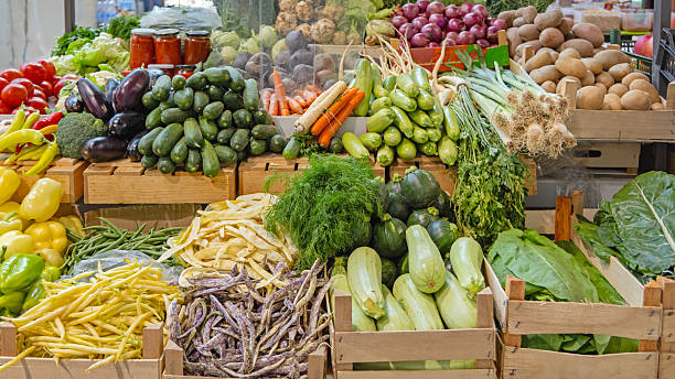 istock Farmers Market Stall 2252781009