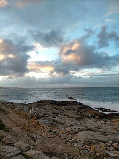 istock sunset in A Marosa beach, Spain 2252781479