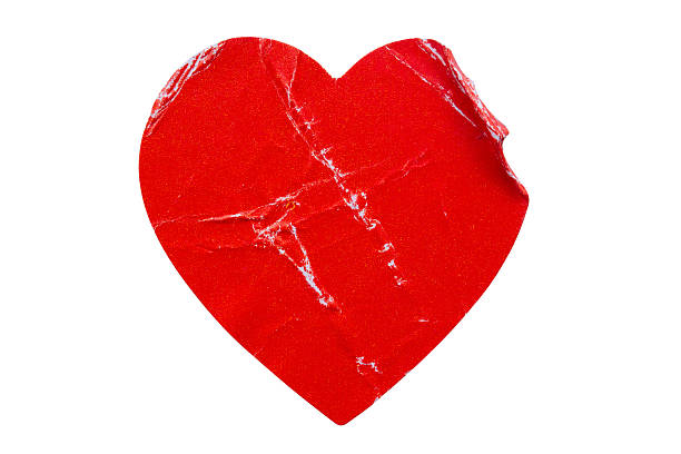 istock red heart shape sticker isolated on white background 2252782833