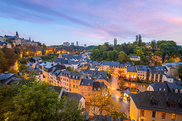 istock Old town Luxembourg City skyline 2252783063