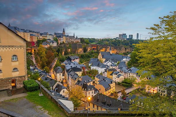 istock Old town Luxembourg City skyline 2252783069