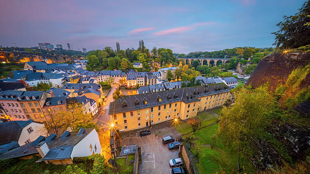 istock Old town Luxembourg City skyline 2252783074