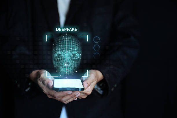 istock Deepfake face detection AI cybersecurity risk on smartphone 2252785797