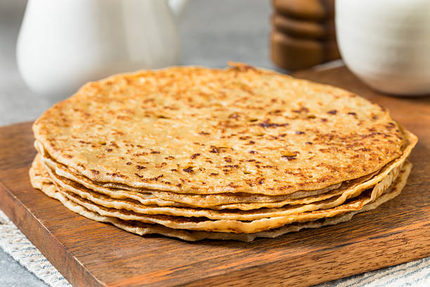 istock Stack of Homemade French Crepes 2252795813