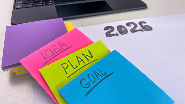 istock Planning your 2026 goals in detail 2252799206
