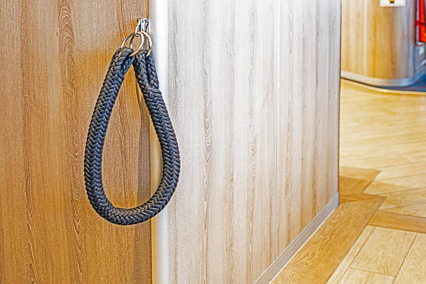 istock handle on the restroom door on a cruise ship 2252806337