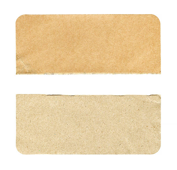 istock Cut or torn paper background textured isolated 2252806338