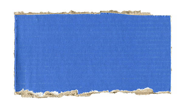 istock Old blue cardboard paper texture background isolated 2252807807