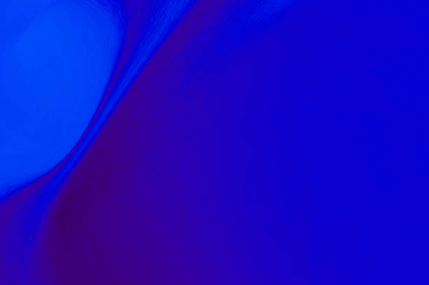 Abstract blue smooth waves, soft grainy texture with flowing shapes for modern digital art suitable for tech, science, or creative branding projects.
