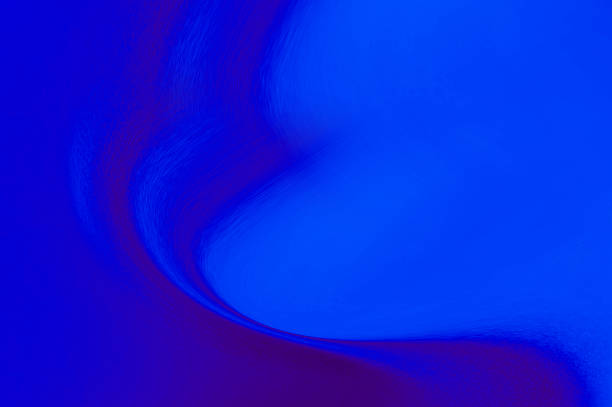 Abstract blue smooth waves, soft grainy glow texture with flowing shapes for modern digital art suitable for tech, science, or creative branding projects.