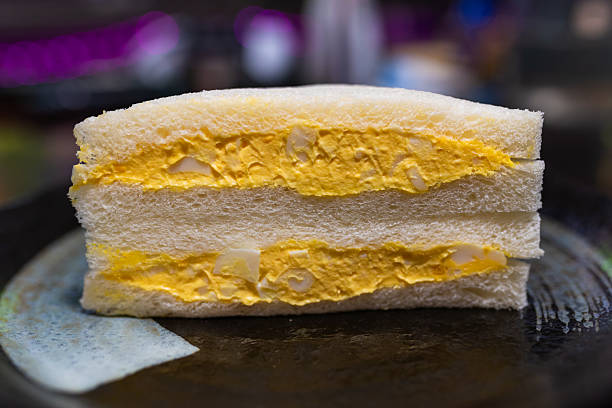 The popular egg sandwich from a major Japanese convenience store chain which has recently started to be adopted to a convenience store in the US as well.
