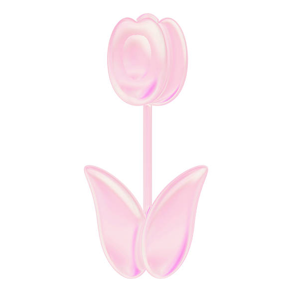 Pink Flower 3D decoration