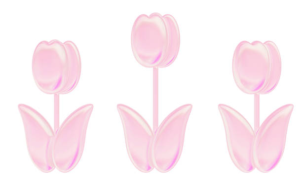Pink Flower 3D decoration