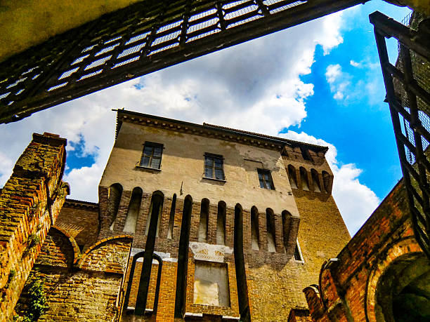 Castello di San Giorgio 1390_1406, build on order of Francesco I Gonzaga after Projects by Bartolino di Novara, in the late 1450s became the residence of the Gonzaga Court, as whished by Ludovico II , Mantua, Mantova, Lombardy, Italy, august 2021