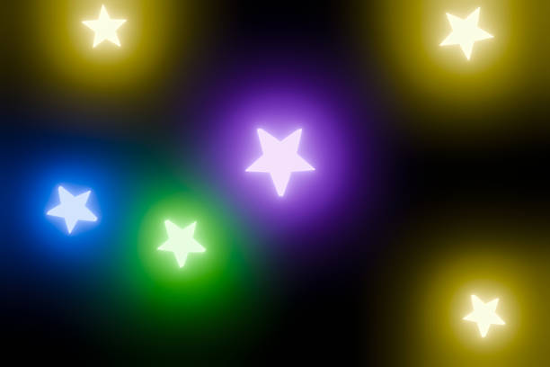 New Year eve, Christmas decoration, celebration blurred background