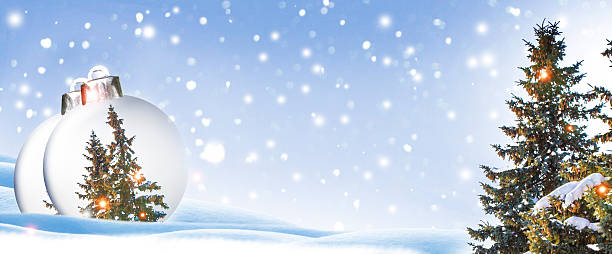 istock Christmas ball. Blurred background. Christmas tree decorated with bright toys. 2252820929