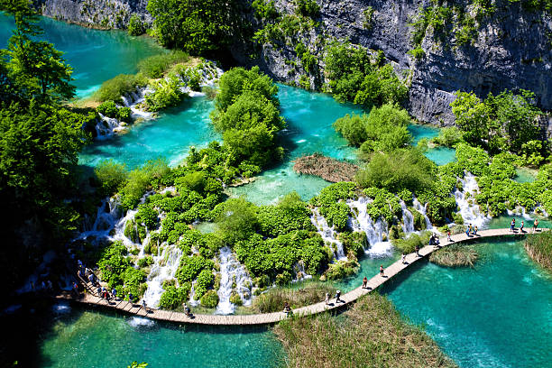 istock Breathtaking view in Plitvice Lakes National Park (Croatia) 2252823806