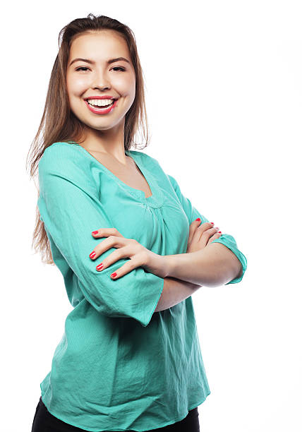 istock Beautiful young surprised woman. Studio shot. 2252829196