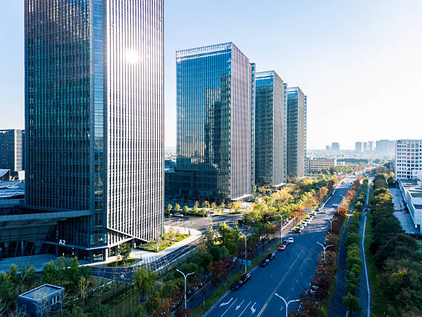 istock Green Cityscape, Urban Architecture, Aerial Perspective 2252834012