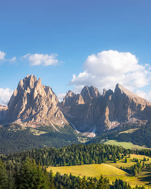 istock Sassolungo Mountain View from Alpe di Siusi, Dolomites, Italy 2252842874