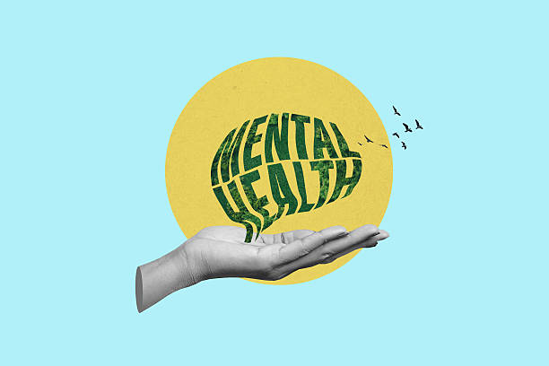 istock World Mental Health Day concept background. 2252845087