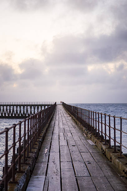 istock Blyth Beach and East and West Pier 2252845918