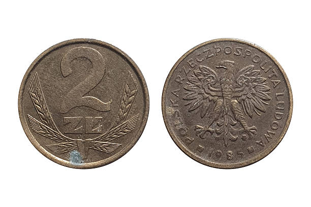 istock 1985 2 Zlotych Coin Obverse and Reverse Isolated on White 2252849976