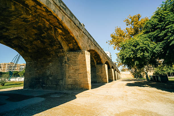 istock Turia Gardens and Pont de Mar bridge in Valencia, Spain 2252851657